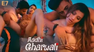 Aadhi Gharwali Part 2 E07 2025 Hindi Hot Web Series - Ullu
